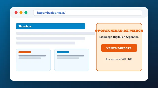 Modelo de aplicación comercial y proyectos digitales para buzios.net.ar